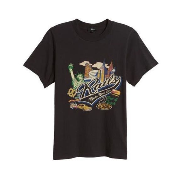 NWT Rails NYC tshirt sz M - Picture 1 of 4